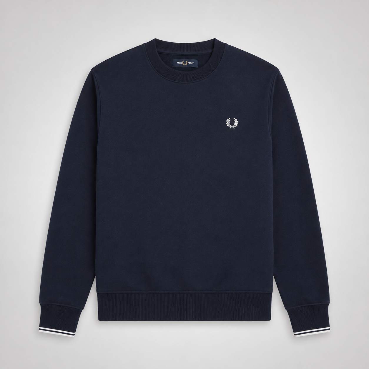 Fred Perry Men’s Terry Crew Neck Sweatshirt
