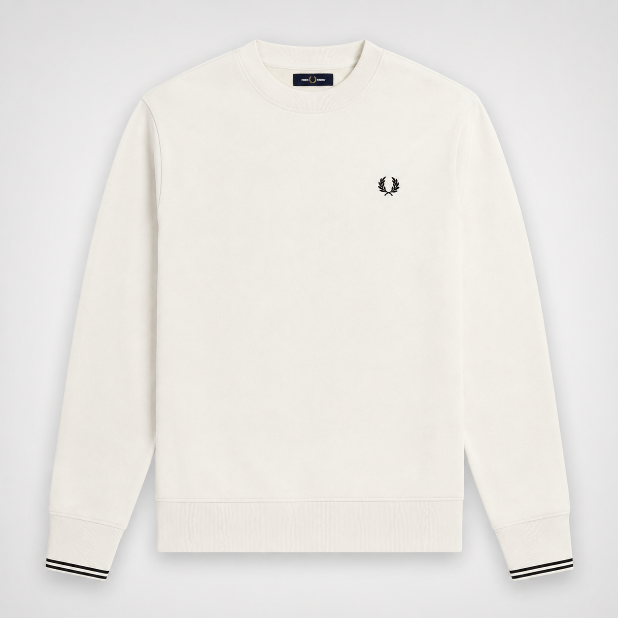 Fred Perry Men’s Terry Crew Neck Sweatshirt