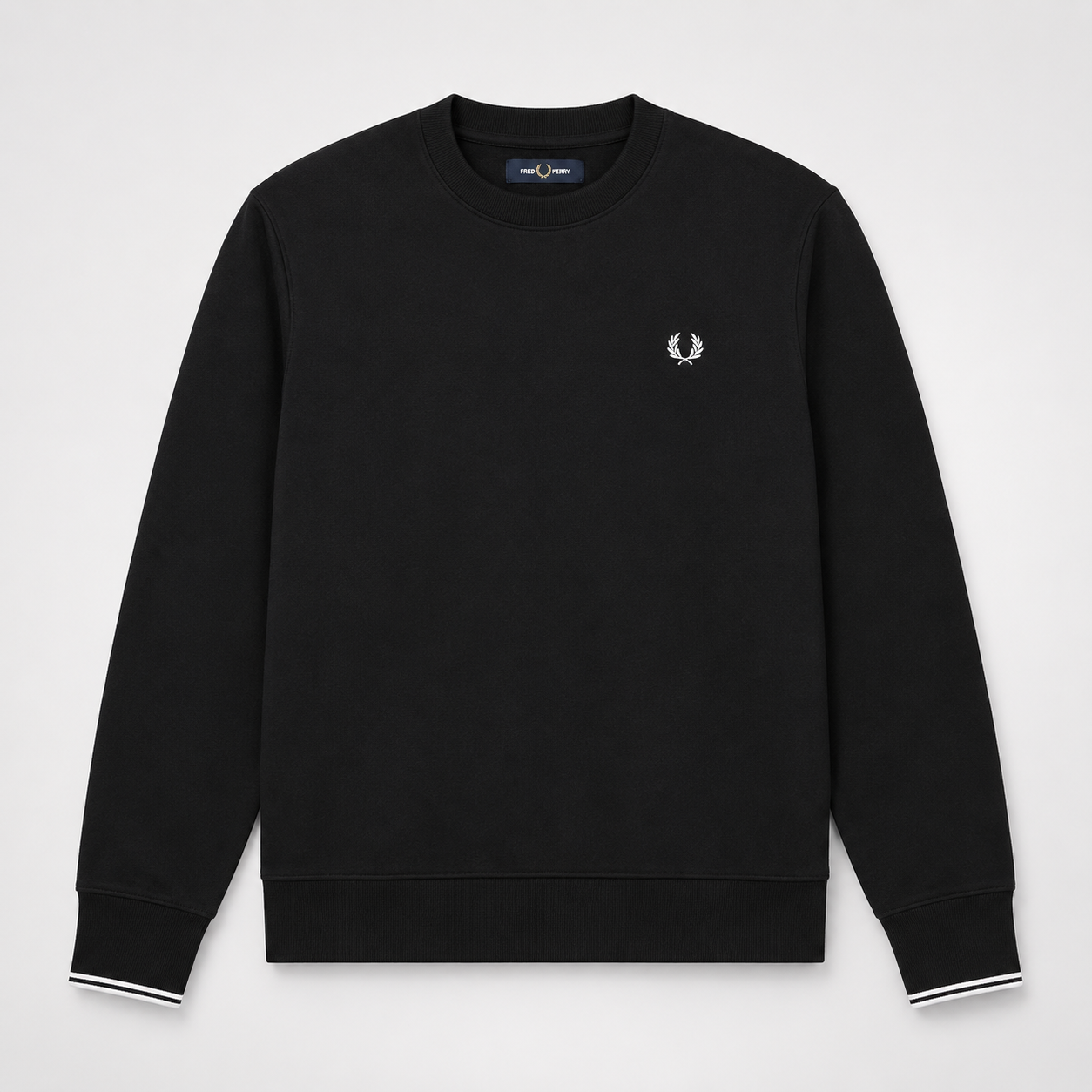 Fred Perry Men’s Terry Crew Neck Sweatshirt