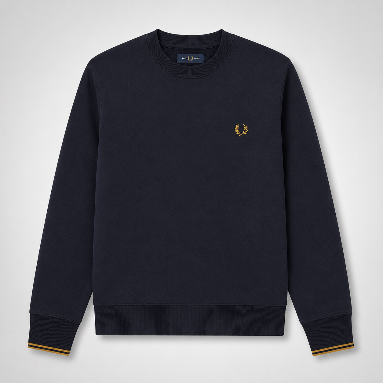 Fred Perry Men’s Terry Crew Neck Sweatshirt