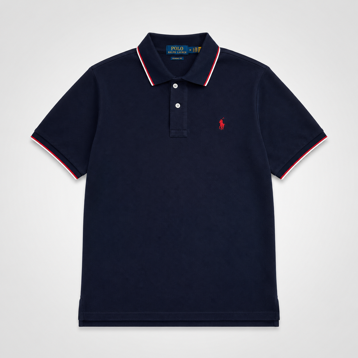Polo Ralph Lauren Men’s Contrast-Tipped Polo Shirt