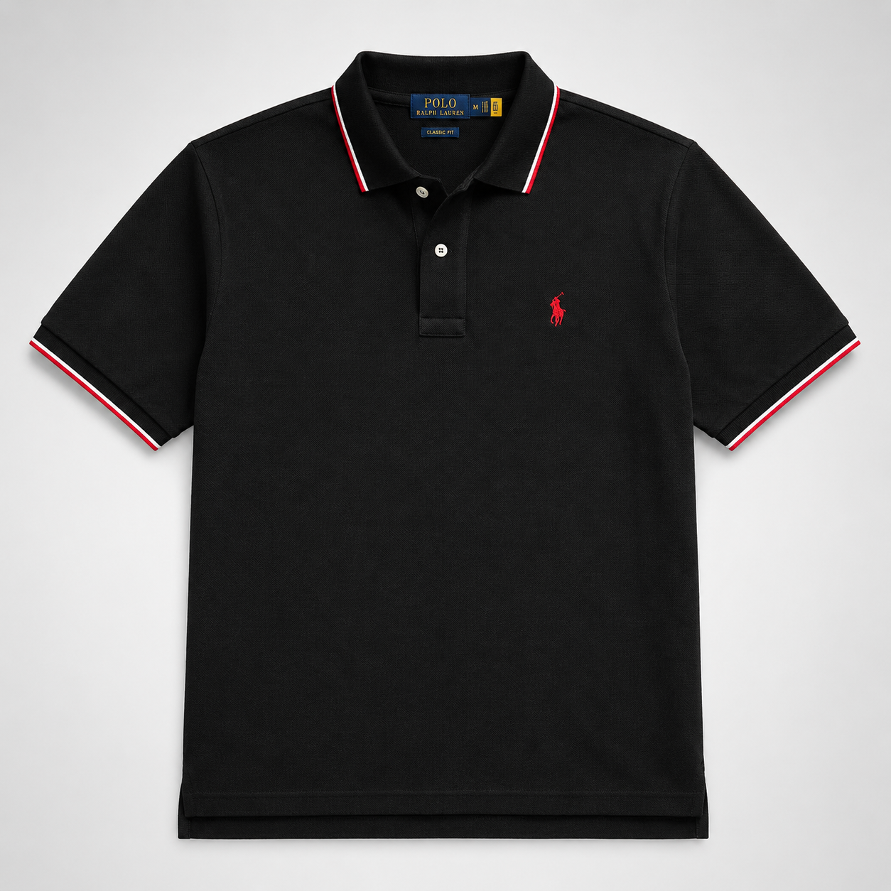 Polo Ralph Lauren Men’s Contrast-Tipped Polo Shirt