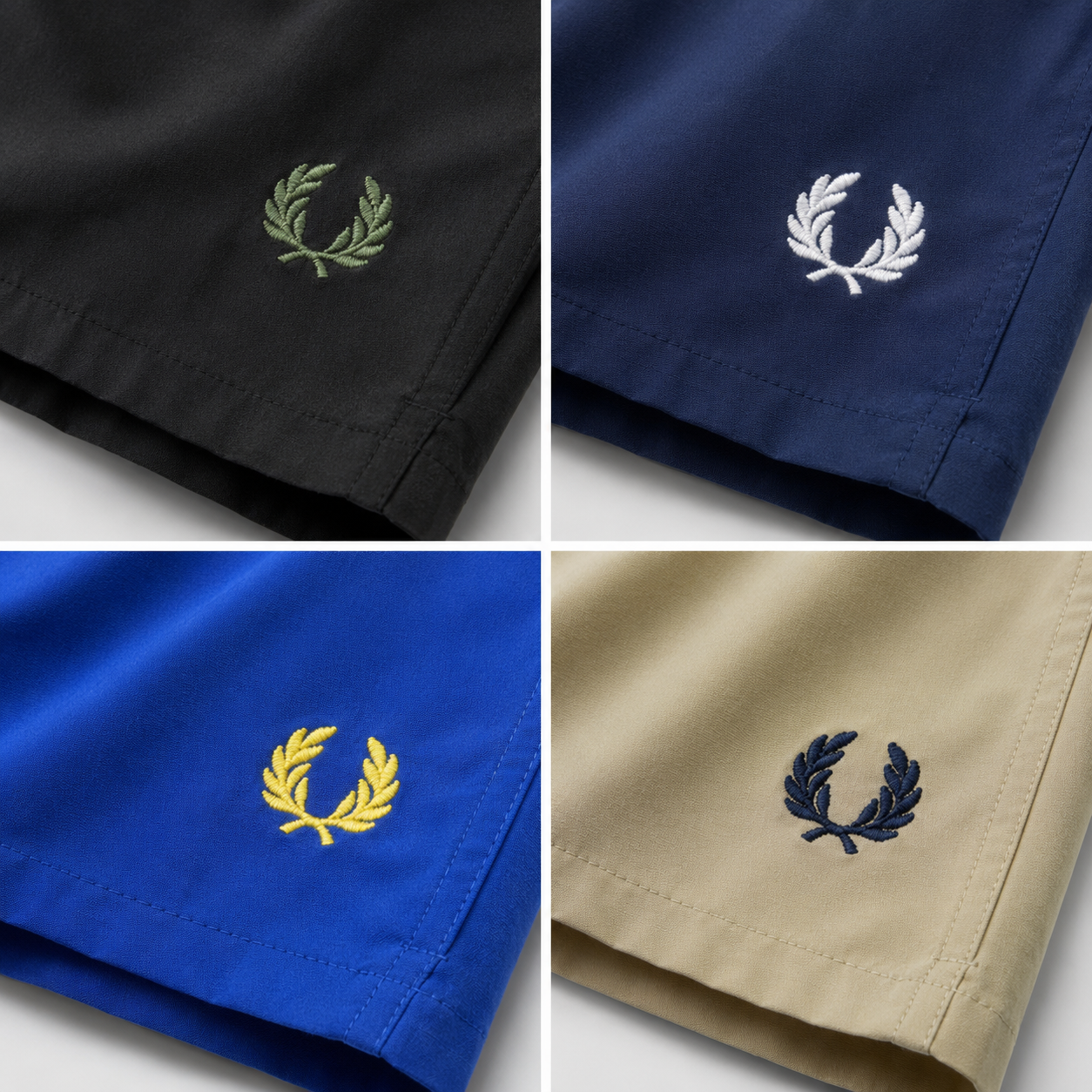 Fred Perry Men’s Laurel Wreath Swim Shorts