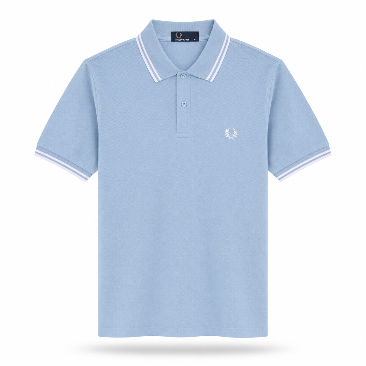 Fred Perry Men’s Contrast-Tipped Piqué Polo T-Shirt