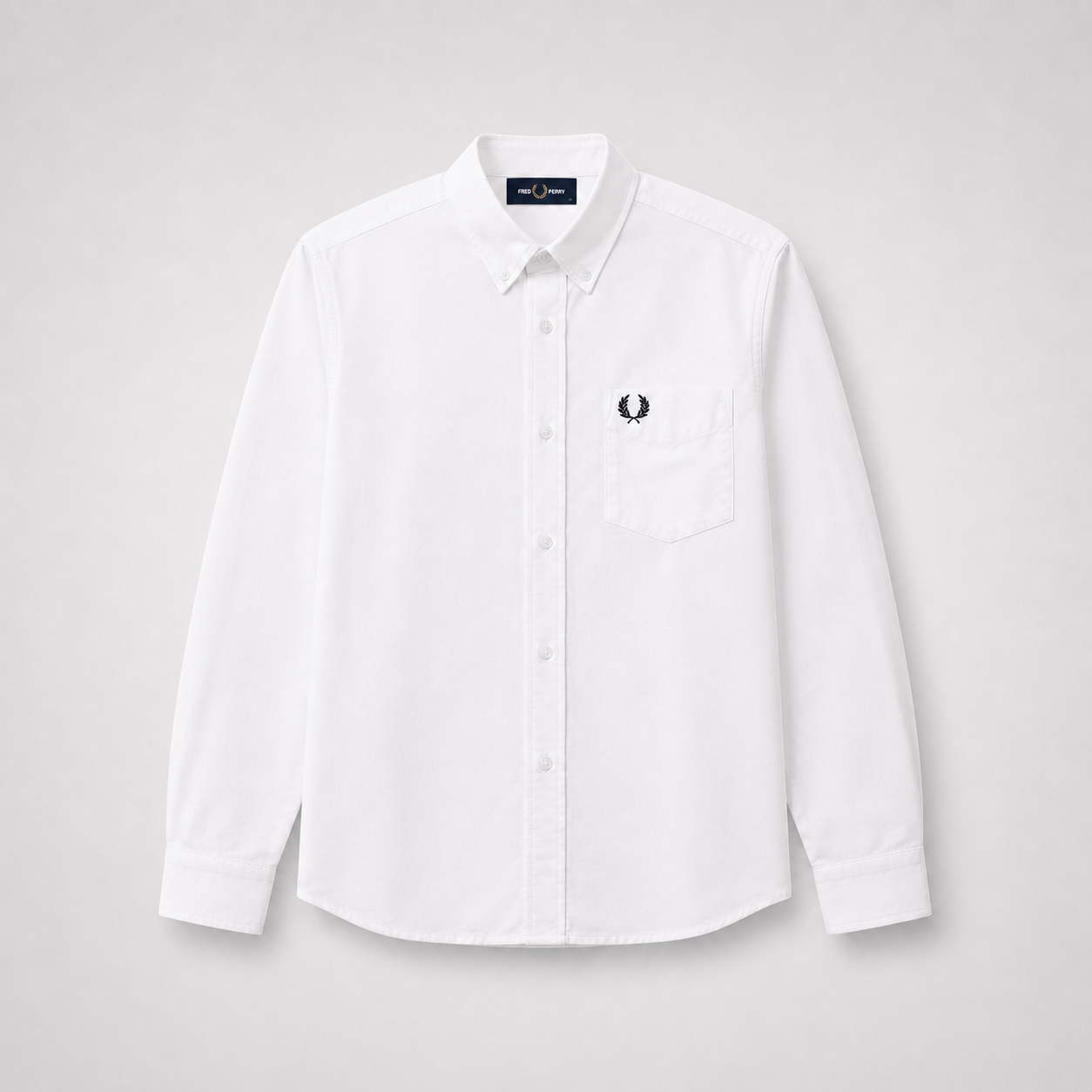 Fred Perry Men’s Long Sleeve Button-Down Shirt