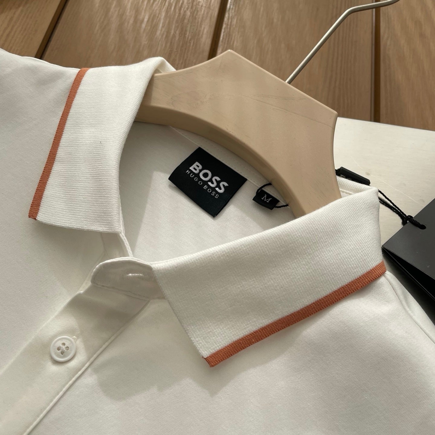 BOSS Men’s Polo Shirt – Tipped Collar Short Sleeve