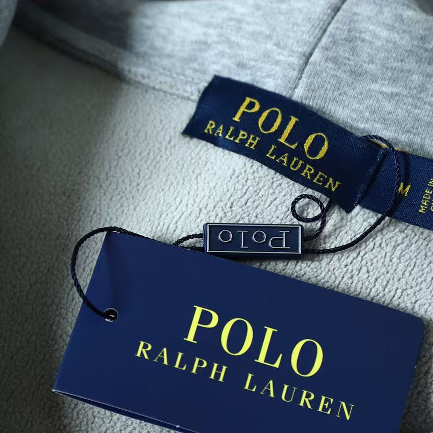 Polo Ralph Lauren Unisex Full Zip Cotton Fleece Hoodie