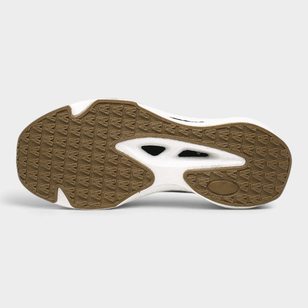 FLAM Men's Maximum Cushion Running Trainers – Cream/Sage