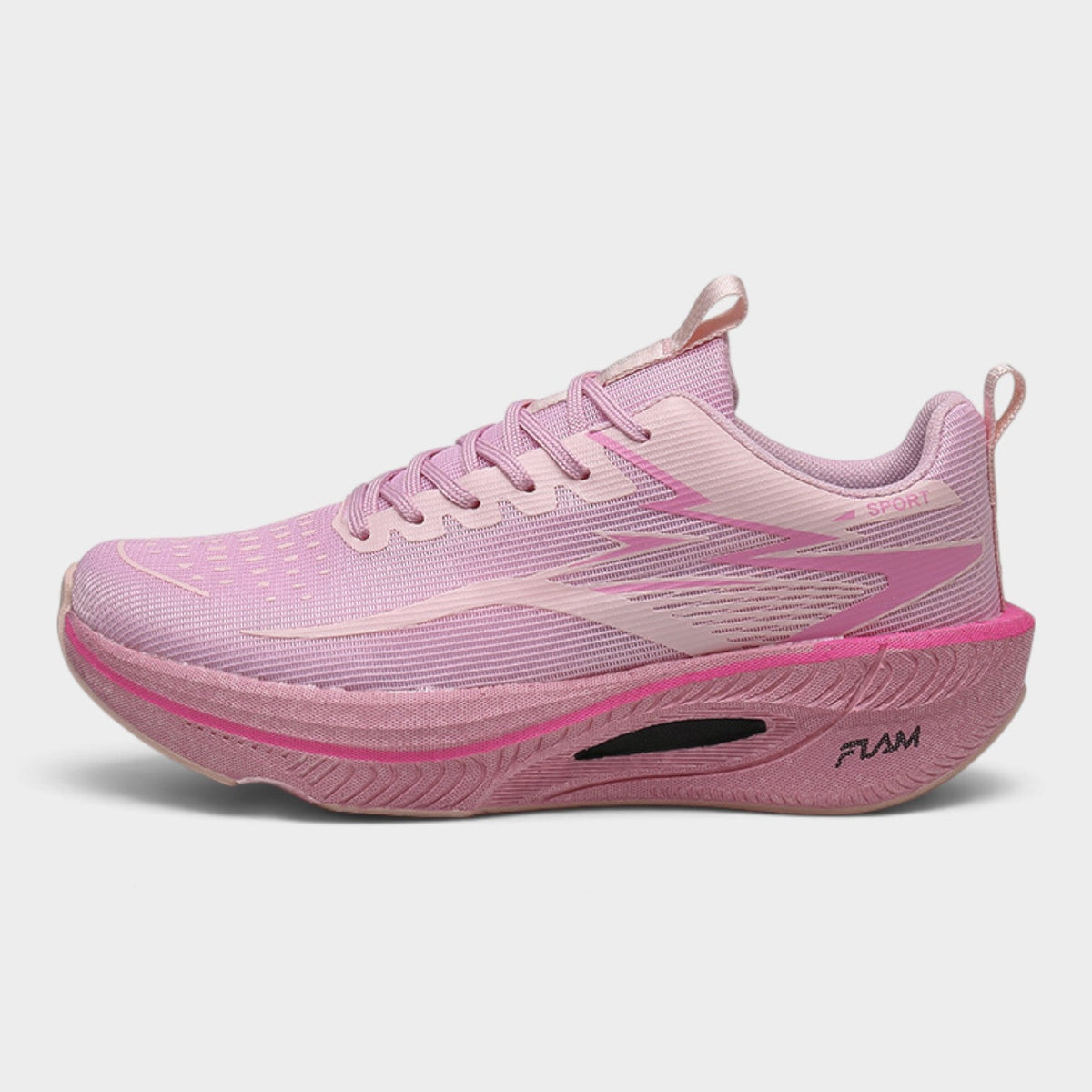 FLAM Women's Maximum Cushion Running Trainers – Blush Pink