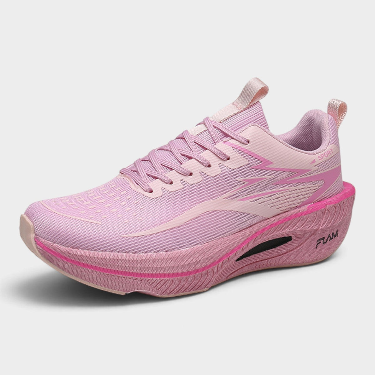 FLAM Women's Maximum Cushion Running Trainers – Blush Pink