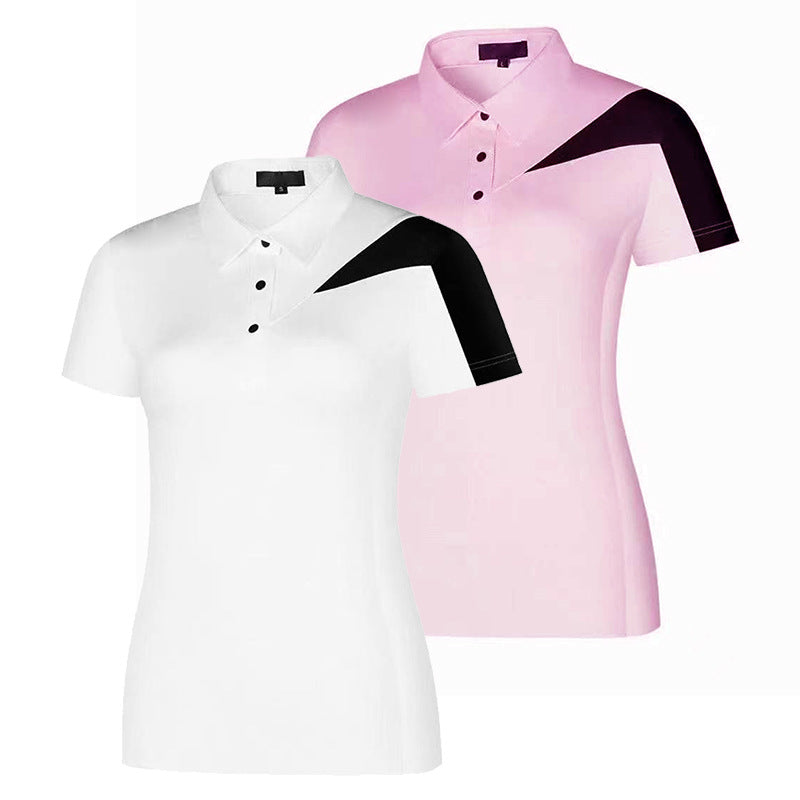 Women's Slim-Fit Short-Sleeve Golf Polo