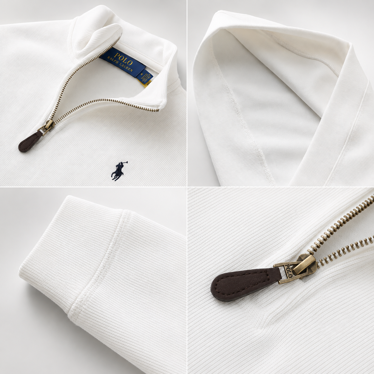 Polo Ralph Lauren Men's Quarter-Zip Cotton Sweatshirt