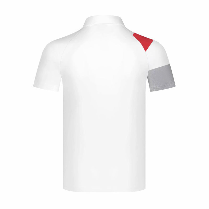 Golfario - Men's Lightweight Performance Solid Golf Polo View 5
