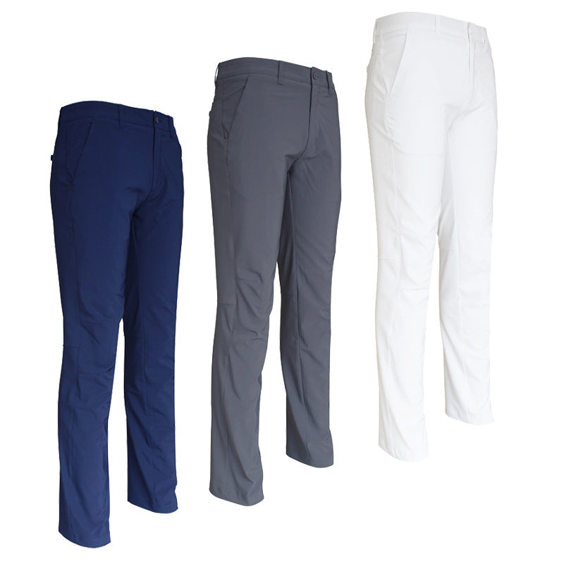 Golfario - Men's Moisture-Wicking Slim-Fit Golf Trousers View 1
